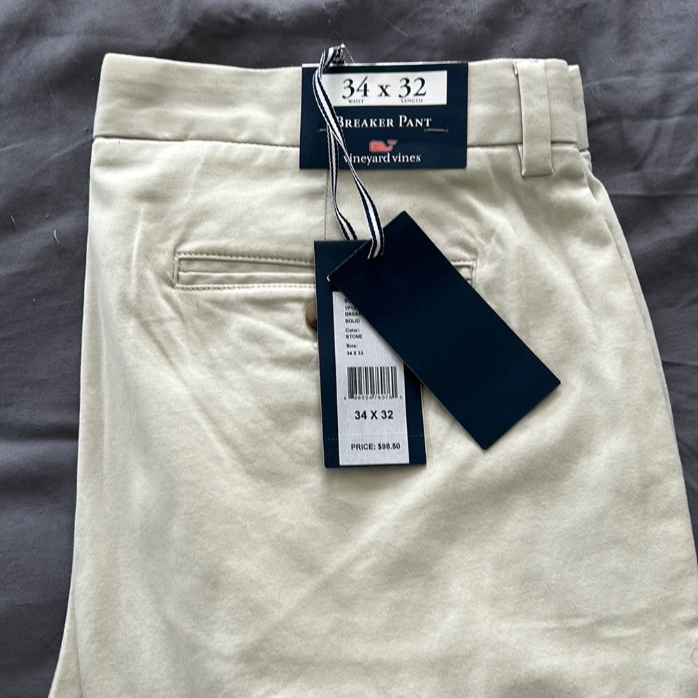 Vineyard Vines Breaker pants 34x32 New with tags